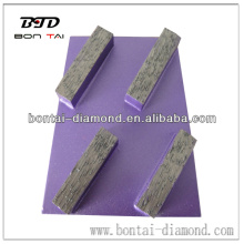 Neue Diamant-Rhombus-Bodenschleifplatte / Block